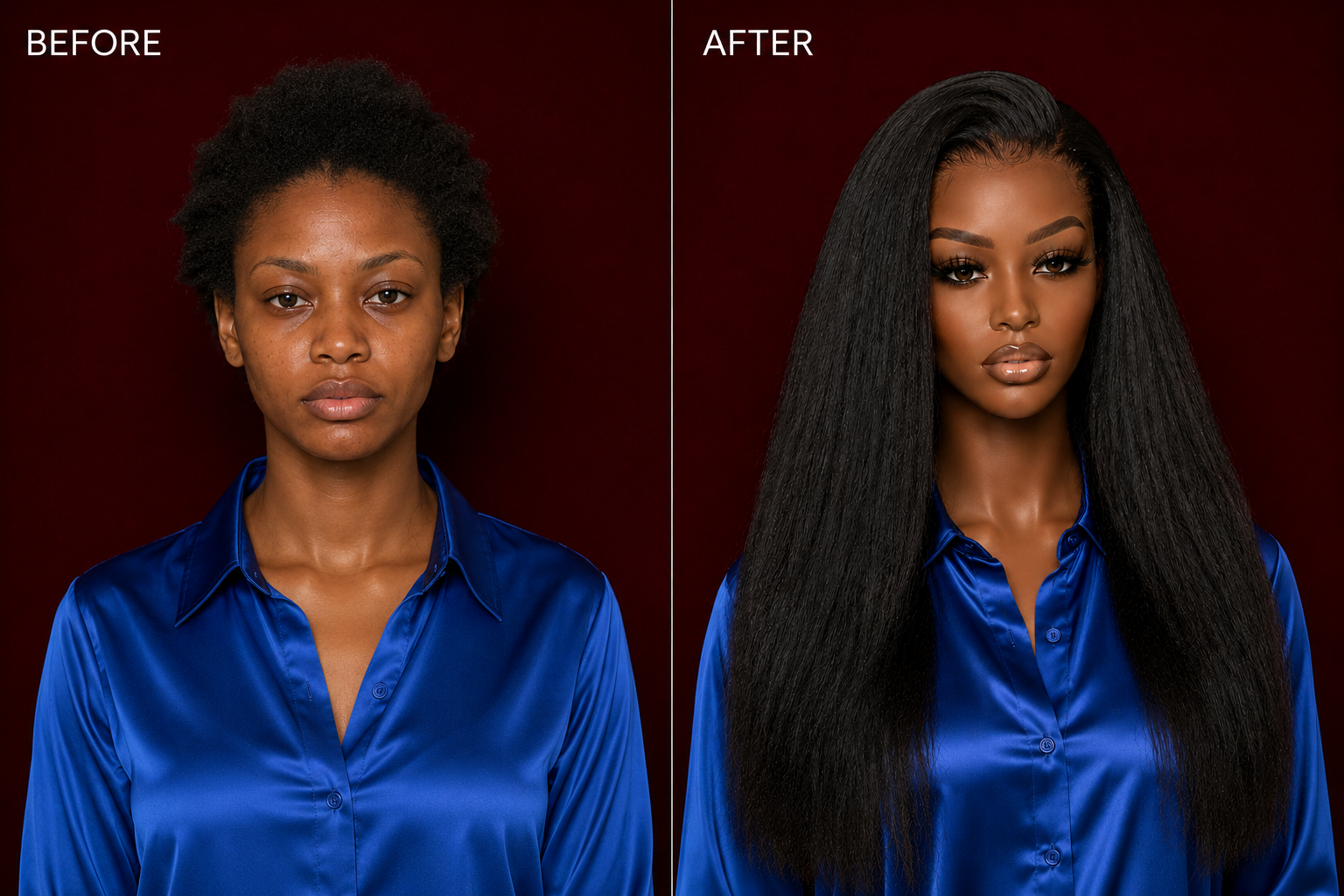 Before — Royale Straight HD Lace 22 inch Pretoria