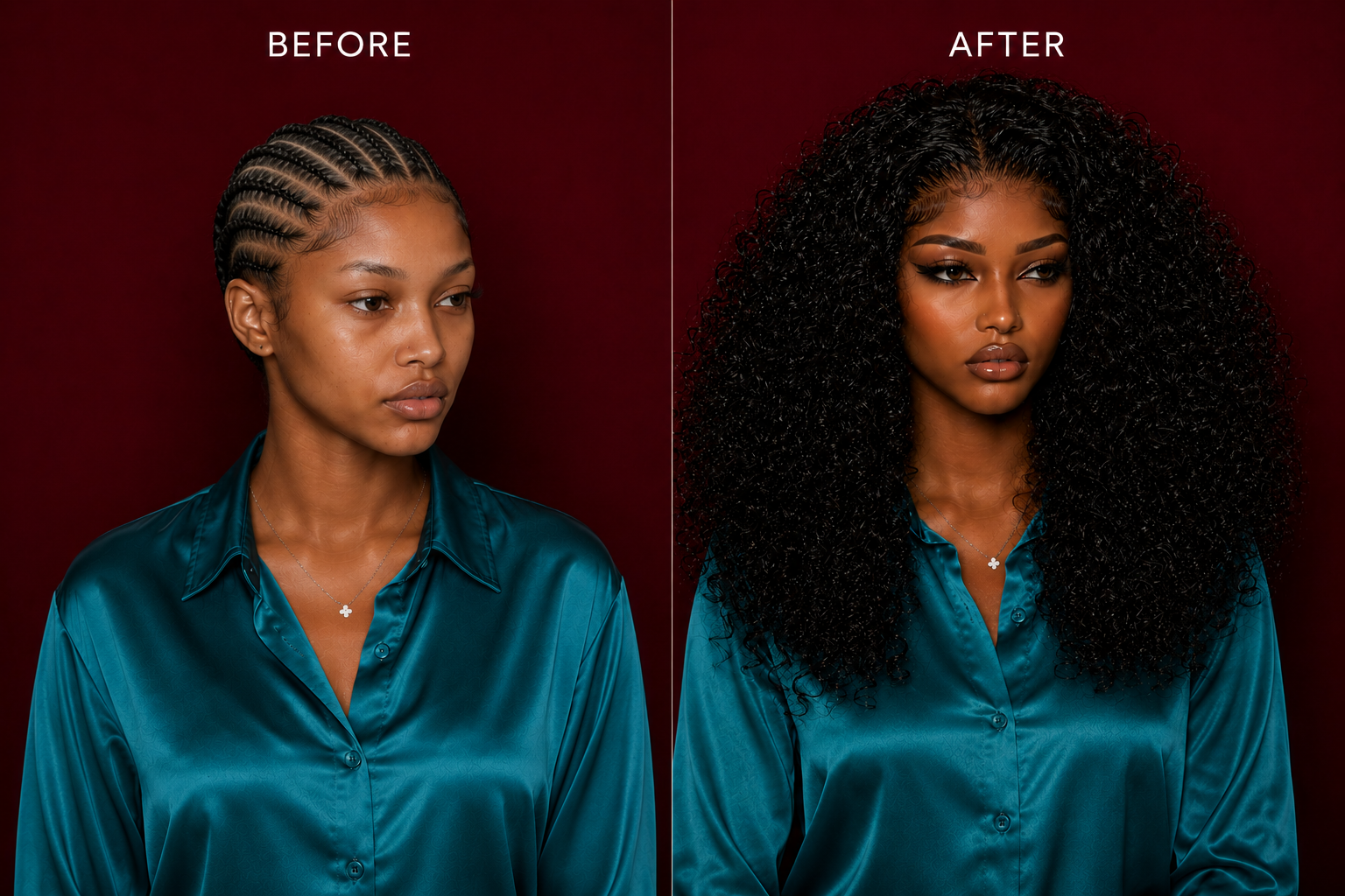 Before — Royale Straight 24 inch Cape Town