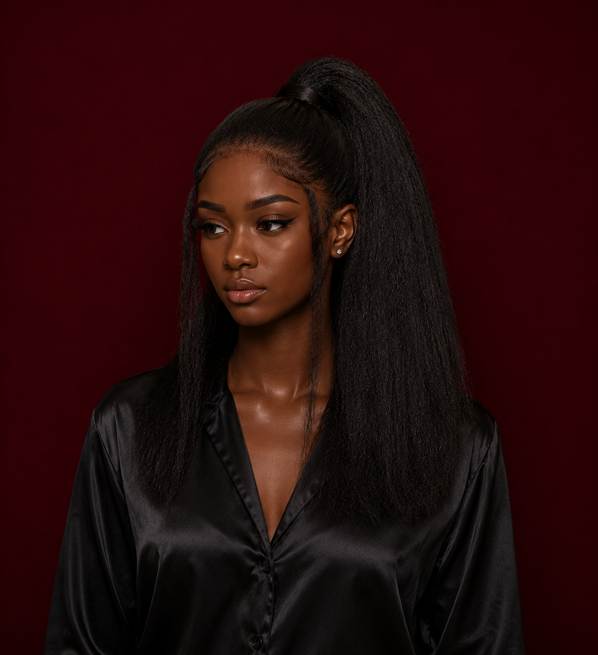 Executive Kinky Straight HD Lace 20 Inch 180% Density