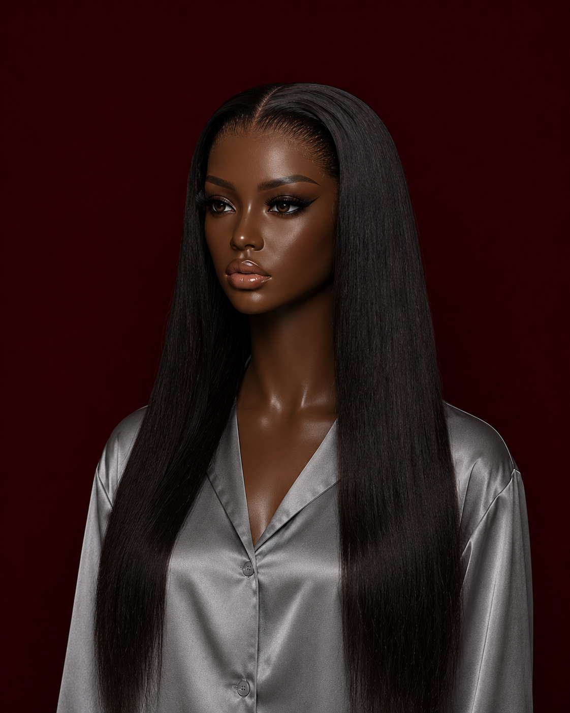 20 inch luxury hair length — shoulder length style